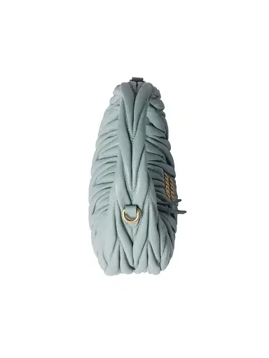 Miu Miu Women's Wander Matelassé Nappa Leather Hobo Mini-Bag | Thumbnail 6