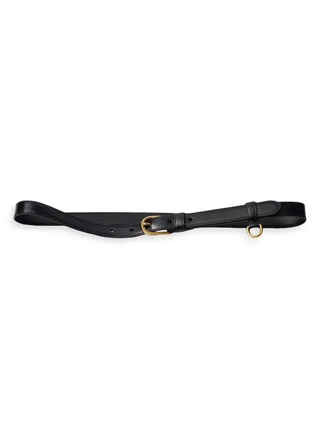 Prada Women's Leather Belt - Black