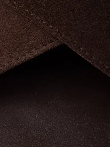 Prada Women's Suede Slides - Dark Brown - Size 10 | Thumbnail 4