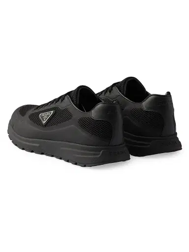 Prada Men's Prax 2.0 Fabric Sneakers - Black | Thumbnail 3 Prada Men's Prax 2.0 Fabric Sneakers - Black | Thumbnail 3
