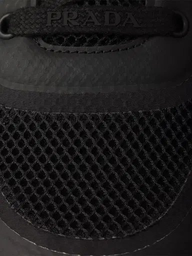 Prada Men's Prax 2.0 Fabric Sneakers - Black | Thumbnail 5 Prada Men's Prax 2.0 Fabric Sneakers - Black | Thumbnail 5