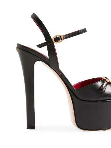 Valentino Garavani Women's Crasher 145MM Platform Pumps in Kidskin | Thumbnail 6