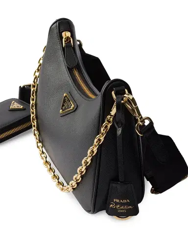 Prada Women's Re-Edition 2005 Saffiano Leather Shoulder Bag | Thumbnail 4