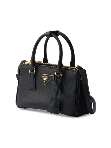 Prada Women's Galleria Saffiano Leather Mini Top Handle Bag | Thumbnail 2