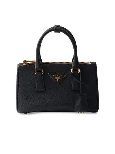 Prada Women's Galleria Saffiano Leather Mini Top Handle Bag | Thumbnail 1