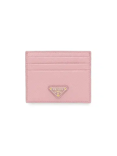 Prada Women's Saffiano Leather Card Holder | Thumbnail 1 Prada Women's Saffiano Leather Card Holder | Thumbnail 1