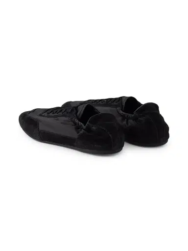 Prada Men's Collapse Re-nylon And Suede Elasticized Sneakers - Black - Size 11.5 | Thumbnail 3