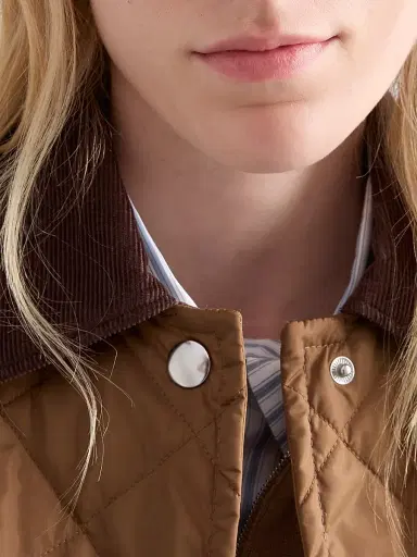 Prada Women's Light Re-Nylon Cropped Jacket - Brown - Size 10 | Thumbnail 3