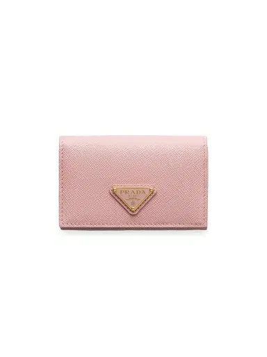 Prada Women's Saffiano Leather Card Holder | Thumbnail 1