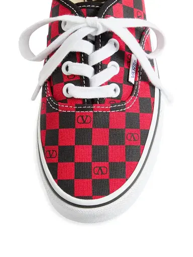Valentino Garavani and Vans Women's Low-Top Sneakers - Rouge Pur Black | Thumbnail 6 Valentino Garavani and Vans Women's Low-Top Sneakers - Rouge Pur Black | Thumbnail 6