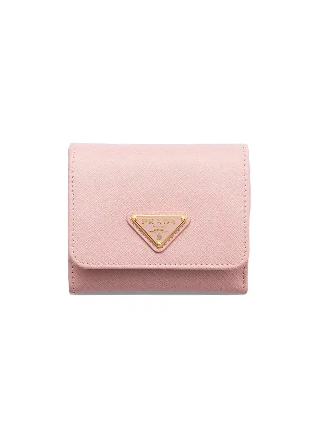 Prada Women's  Saffiano Leather Wallet - Pink