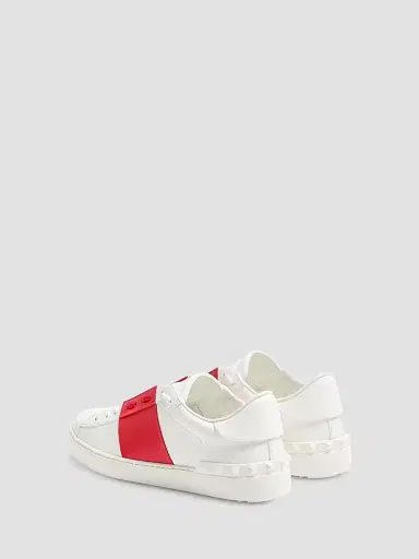 Valentino Garavani Men's Calfskin Open Sneakers | Thumbnail 3 Valentino Garavani Men's Calfskin Open Sneakers | Thumbnail 3