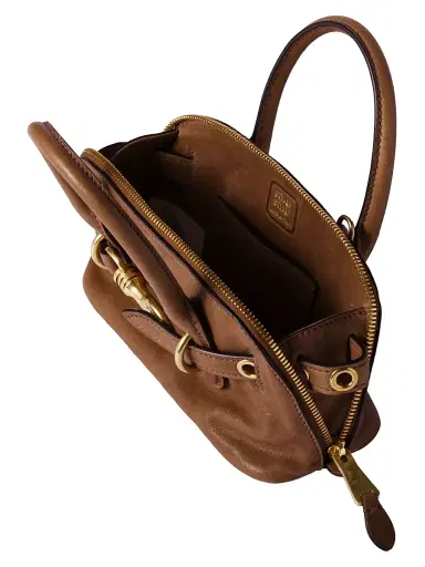 Miu Miu Women's Aventure Mini Nappa Leather Top Handle Bag | Thumbnail 4