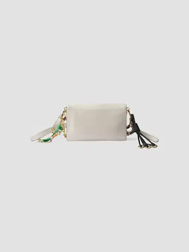 Prada Women's Soft Sound Leather Shoulder Bag - White | Thumbnail 3 Prada Women's Soft Sound Leather Shoulder Bag - White | Thumbnail 3
