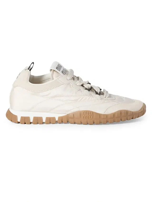 Miu Miu Women's Tyre Low-Top Sneakers - Off White