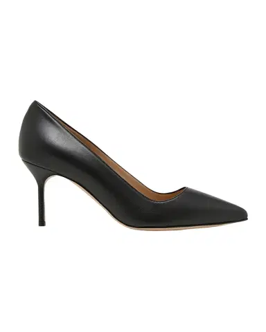 Manolo Blahnik BB 70mm Lambskin Stiletto Pumps | Thumbnail 1