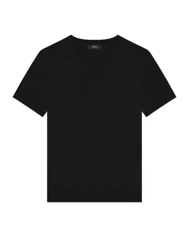 Theory Regal Merino Wool Short-Sleeve Crew T-Shirt | Thumbnail 1