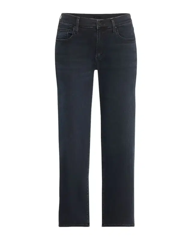 MOTHER The Mid-Rise Rambler Zip Ankle Jeans