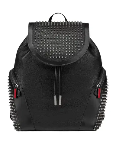 Christian Louboutin Men's Funky Spikes Leather Backpack | Thumbnail 1