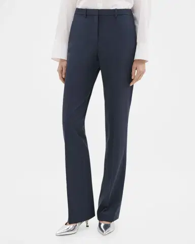 Theory Traceable Wool Slim Straight-Leg Trousers | Thumbnail 4 Theory Traceable Wool Slim Straight-Leg Trousers | Thumbnail 4