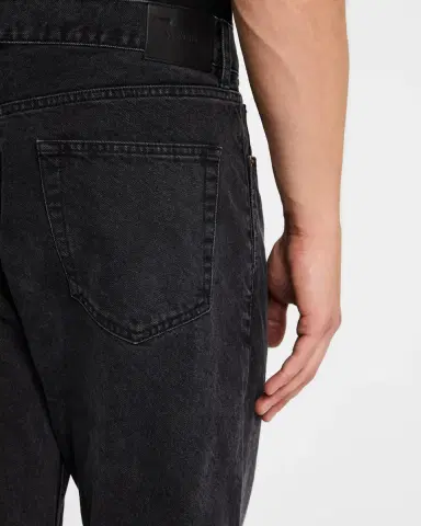 Saint Laurent Men's Loose-Fit Faded Denim Jeans | Thumbnail 5 Saint Laurent Men's Loose-Fit Faded Denim Jeans | Thumbnail 5
