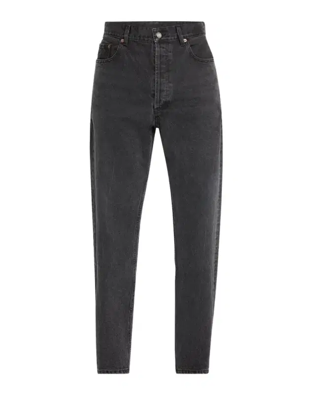 Saint Laurent Men 's Loose-Fit Faded Denim Jeans