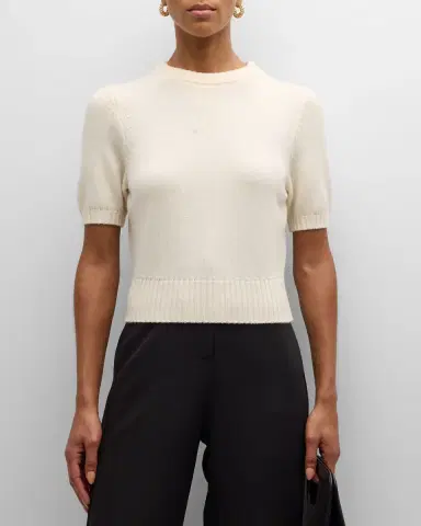 Toccin Elsie Short-Sleeve Sweater | Thumbnail 4 Toccin Elsie Short-Sleeve Sweater | Thumbnail 4