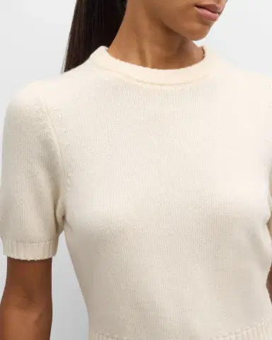 Toccin Elsie Short-Sleeve Sweater | Thumbnail 5 Toccin Elsie Short-Sleeve Sweater | Thumbnail 5
