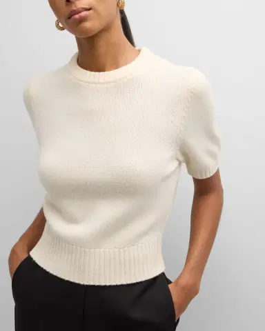 Toccin Elsie Short-Sleeve Sweater | Thumbnail 7 Toccin Elsie Short-Sleeve Sweater | Thumbnail 7