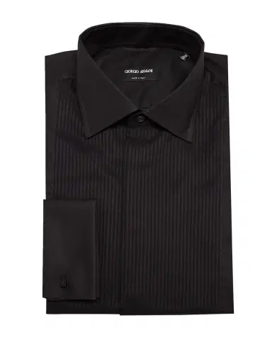 Giorgio Armani Men's Formal Bib Dress Shirt | Thumbnail 3 Giorgio Armani Men's Formal Bib Dress Shirt | Thumbnail 3