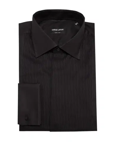 Giorgio Armani Men's Formal Bib Dress Shirt | Thumbnail 1 Giorgio Armani Men's Formal Bib Dress Shirt | Thumbnail 1