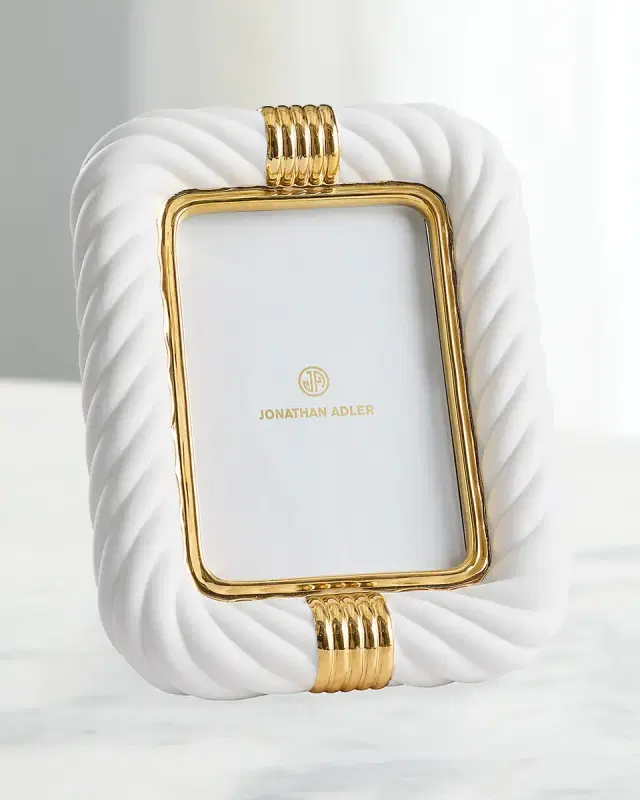 Jonathan Adler Geneva Photo Frame, 5" x 7"