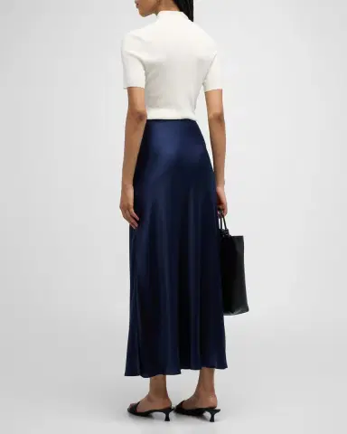 Theory Leenda Regal Merino Wool Short-Sleeve Mock-Neck Top | Thumbnail 6