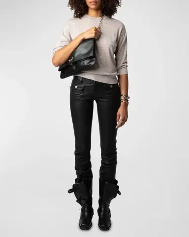 Zadig & Voltaire Kandy Embellished Crewneck Sweater | Thumbnail 2