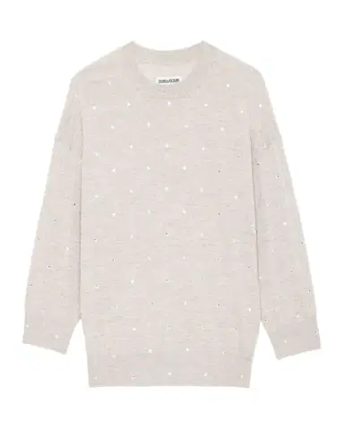 Zadig & Voltaire Kandy Embellished Crewneck Sweater | Thumbnail 1