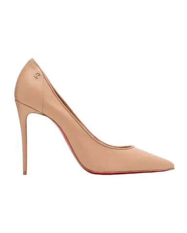 Christian Louboutin 100mm Sporty Kate Leather Pumps | Thumbnail 1