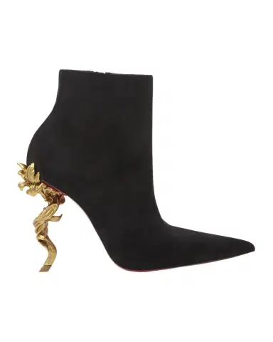 Christian Louboutin 100mm Belle Suede Ankle Booties | Thumbnail 1