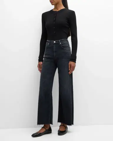 Citizens of Humanity Varra Long-Sleeve Henley Top | Thumbnail 2