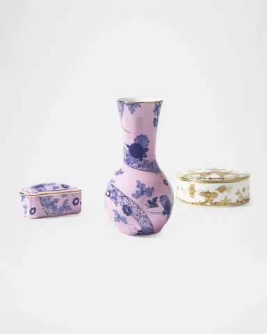 Ginori 1735 Oriente Italiano Azalea Tulipano Vase, 8" | Thumbnail 2 Ginori 1735 Oriente Italiano Azalea Tulipano Vase, 8" | Thumbnail 2