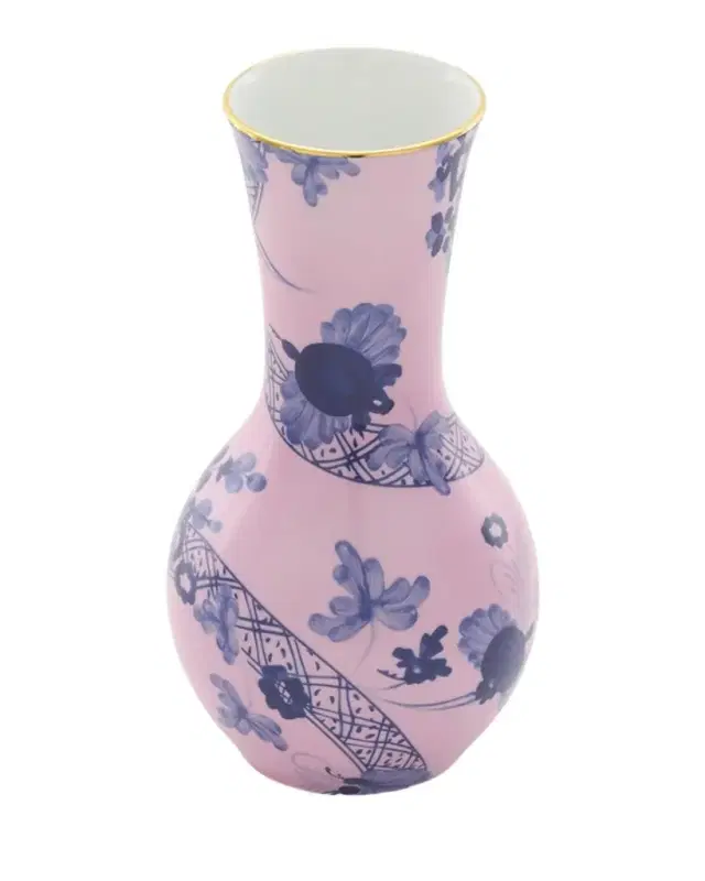 Ginori 1735 Oriente Italiano Azalea Tulipano Vase, 8"