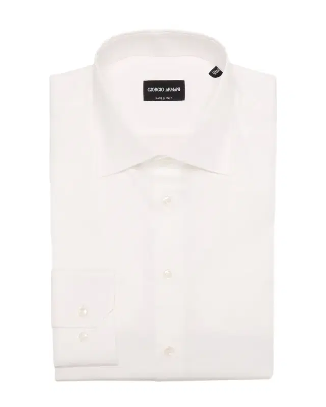 Men 's Solid Cotton Dress Shirt
