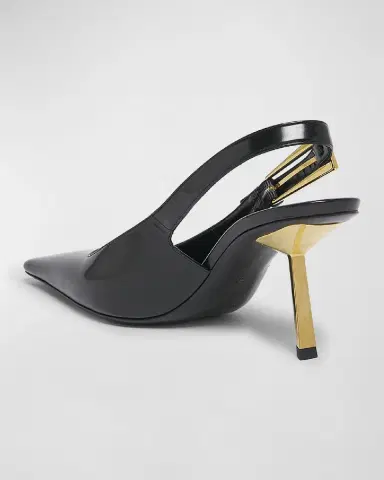 Saint Laurent Lee Slingback Buckle Pumps | Thumbnail 3 Saint Laurent Lee Slingback Buckle Pumps | Thumbnail 3