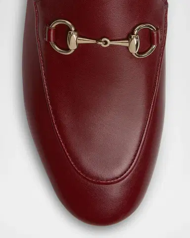 Gucci Jordaan Leather Horsebit Loafers | Thumbnail 5