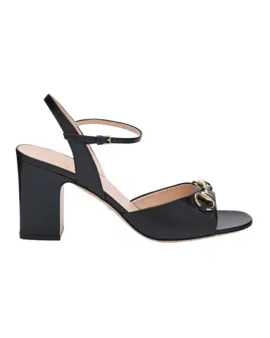 Gucci Lady Horsebit Leather Sandals | Thumbnail 1 Gucci Lady Horsebit Leather Sandals | Thumbnail 1
