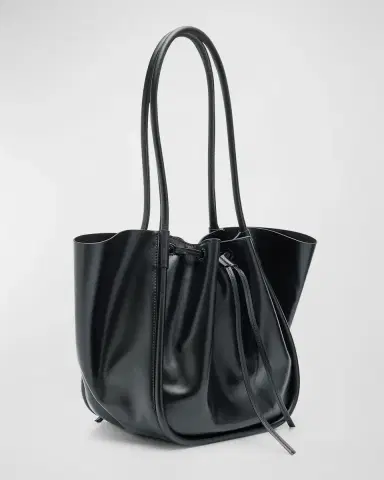 Proenza Schouler Large Ruched Calf Leather Tote Bag | Thumbnail 6 Proenza Schouler Large Ruched Calf Leather Tote Bag | Thumbnail 6