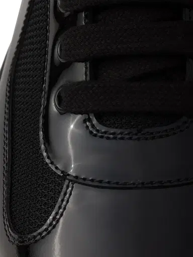Prada Men's Patent Leather and Technical Fabric America's Cup Sneakers - Black - Size 5.5 | Thumbnail 5 Prada Men's Patent Leather and Technical Fabric America's Cup Sneakers - Black - Size 5.5 | Thumbnail 5