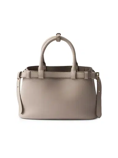 Prada Women's Buckle Small Leather Top Handle Bag with Double Belt | Thumbnail 3 Prada Women's Buckle Small Leather Top Handle Bag with Double Belt | Thumbnail 3