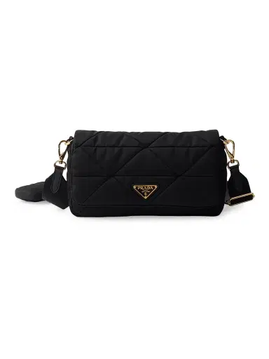 Prada Women's Padded Re-Nylon Shoulder Bag | Thumbnail 1 Prada Women's Padded Re-Nylon Shoulder Bag | Thumbnail 1