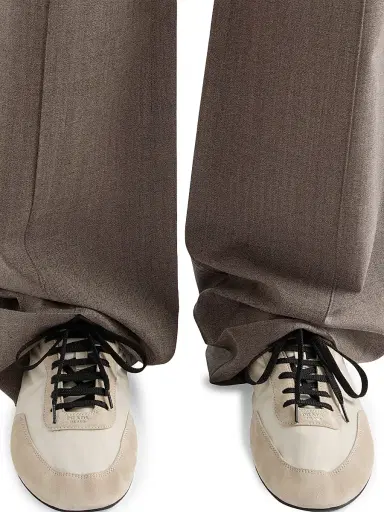 Prada Men's Collapse Re-nylon And Suede Elasticized Sneakers | Thumbnail 2 Prada Men's Collapse Re-nylon And Suede Elasticized Sneakers | Thumbnail 2