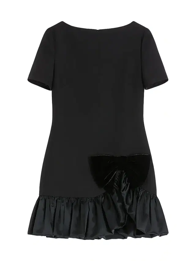Valentino Garavani Women's Crepe Couture Short Dress - Black